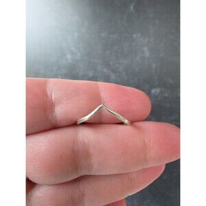 925 Sterling Silver Crown Ring, Size US 7.5 Vintage
